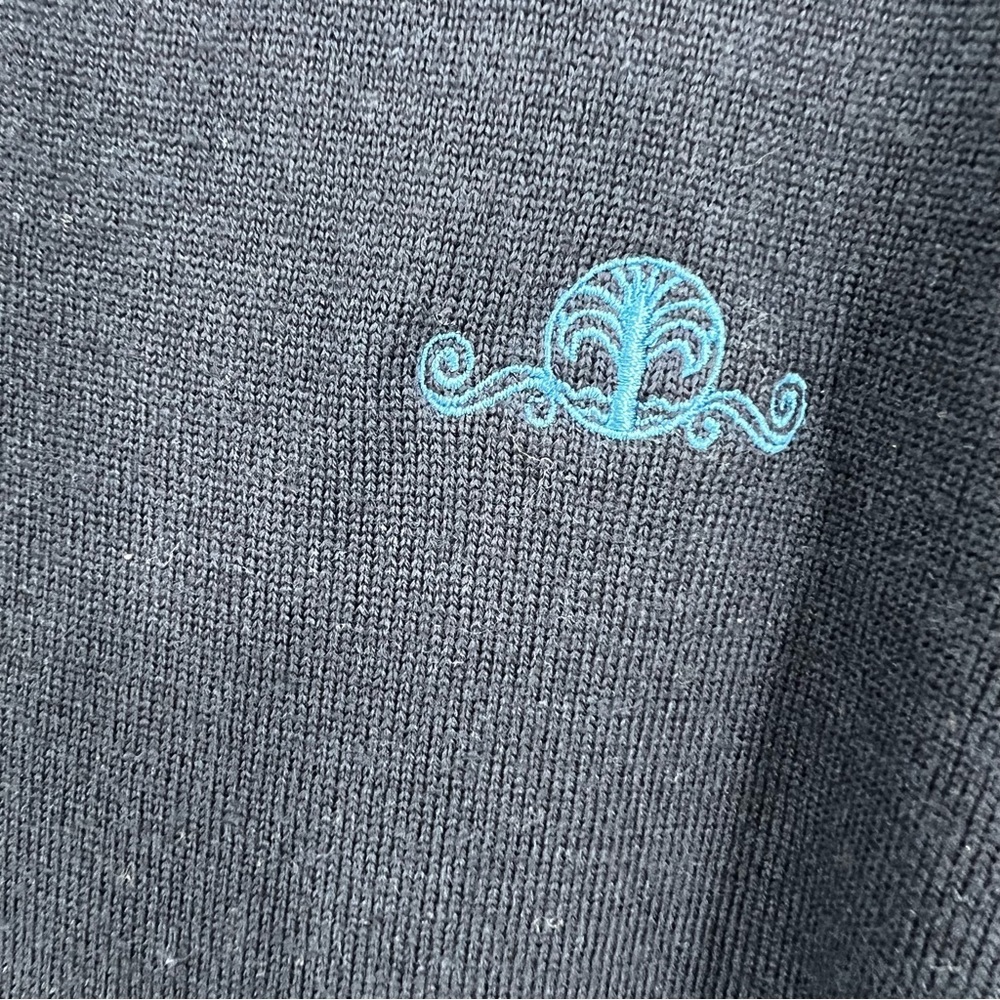 Peter Millar 100% Merino Wool Long Sleeve 1/4 Zip Pullover Sweater Fleece XL - Picture 3 of 6